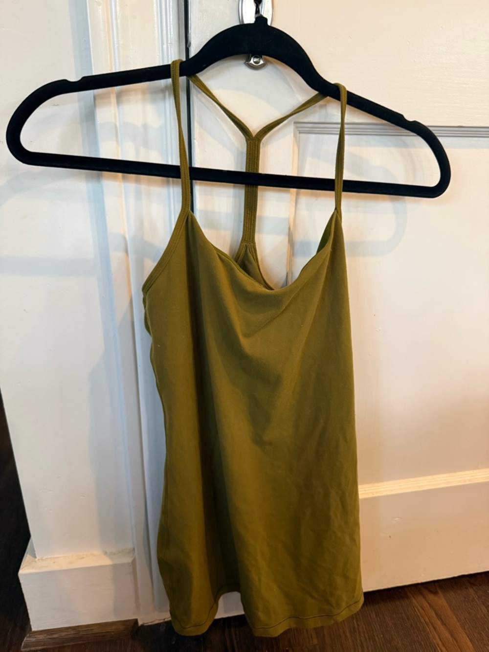lululemon athletica Olive Green Strappy Racerback Cami